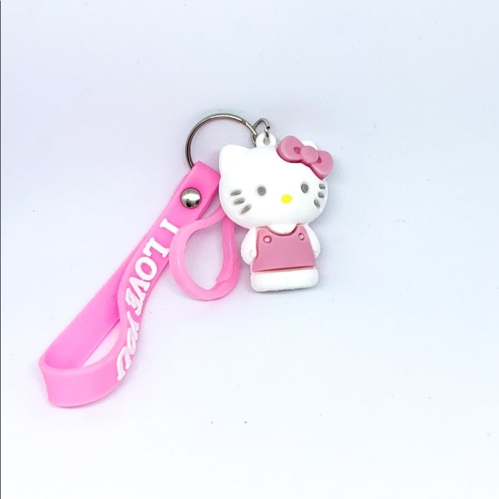 Nwt Hello Kitty Pink Key Chain